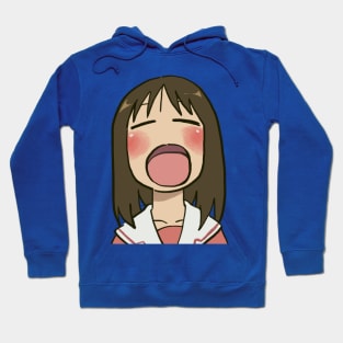 osaka yawning / cute azumanga daioh meme Hoodie